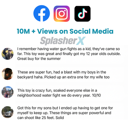 Splasher X - Water Blaster