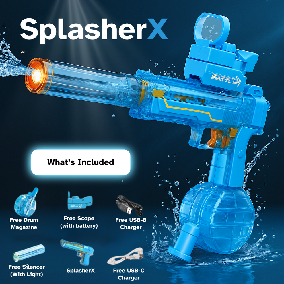 Splasher X - Water Blaster – SplasherX
